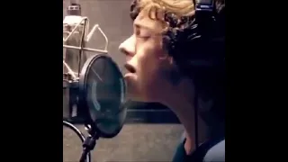 Harry recording What makes you beautiful 😍 #harrystyles #onedirection