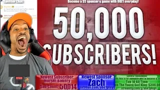 50,000 SUBSCRIBERS!