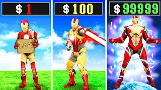 $1 IRON MAN to $1,000,000,000 in GTA 5 RP