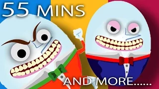 Humpty Dumpty Sat On A Wall | Plus Lots More Nursery Rhymes | Kids Songs | Baby Puff Puff