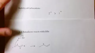 Electrophilic Addition to Conjugated Diene