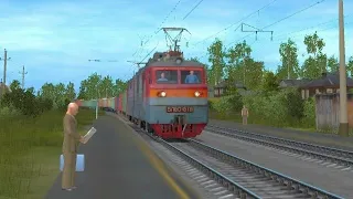 ВЛ80Т-818 С Грузовым Поездом №2511 по перегону Одесса Поездная - белая церковь следует под разборку