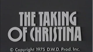 THE TAKING OF CHRISTINA (1975, Armand Weston)