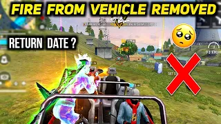 Fire From Vehicle Removed? Monster Truck Fire Remove | Return Date?