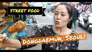 Korean Street Food in Dongdaemun!!