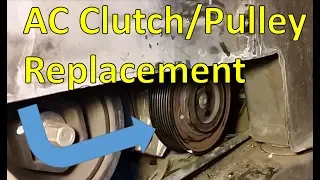 03-07 Accord AC Clutch and Pulley Replacement