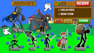 Unlocked + Upgrade Army New Items Stick War 4 Max Level x999999 Power/ Stick War Legacy