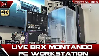 LIVE Portal BRX Montando Workstation para Engenharia em Dynamic EVO XL + i7 14g e RTX 3060!