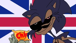 Lord x being British ( sonic.exe animation)