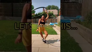 Weighted Hula Hoop Benefits TikTok Challenge