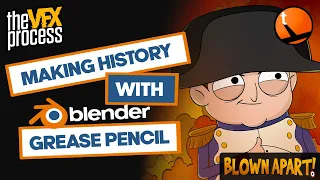 Making Animation History With Blender's Grease Pencil | Tiny Media (Blown Apart)