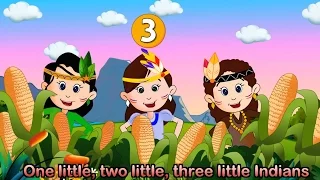 Ten Little Indians with lyrics - Nursery Rhymes by EFlashApps