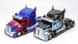 Transformers Movie Repaint Oversized Night Nemesis Prime Optimus Prime Truck Car Robots Toys