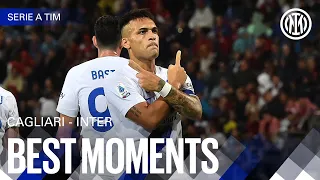 CAGLIARI 0-2 INTER | BEST MOMENTS | PITCHSIDE HIGHLIGHTS 📹⚫🔵