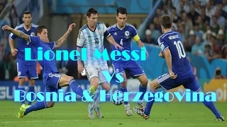 Lionel Messi vs Bosnia & Herzegovina | Individual skills HD