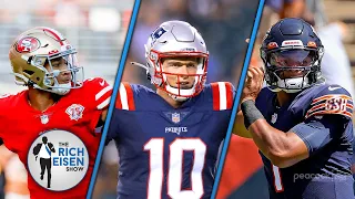 The MMQB’s Albert Breer Predicts When ’21 First-Round Rookie QBs Will Start | The Rich Eisen Show