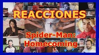 Recopilación de reacciones: Spider-man: Homecoming Trailer / Marvel Reactions Mashup
