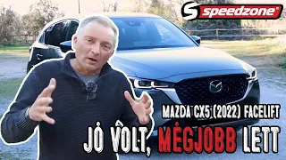 Speedzone teszt: Mazda CX5 (2022) Facelift: Jó volt, még jobb lett