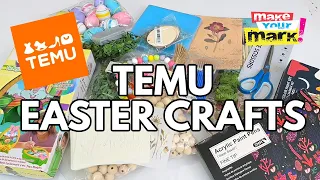 TEMU Easter Crafts