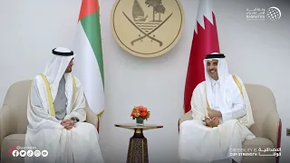 رئيس الدولة يصل إلى الدوحة