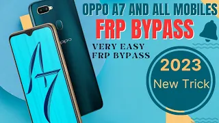 Oppo A7 Mobiles FRP Bypass Google Account | Google Account Unlock | Without Pc | New Trick 2023