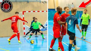 I Played in a PRO FUTSAL MATCH & I SCORED A GOAL! (Football Skills)