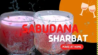 Sabudana Sharbat | Ramadan Special Sharbat | Iftar Refreshing Drink #sharbat #sabudana #drink