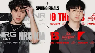 100 Thieves v NRG | LCS Spring Playoffs | Lower Bracket Quarter-Finals | Game 3 (2024)