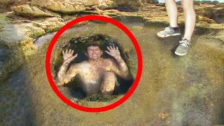 10 Scariest Places People Got Stuck!