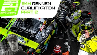 ADAC 24H QUALI RACE TEIL 2 | 24H RACING VIBES VOM FEINSTEN | AB GEHTS !  | RING POLICE