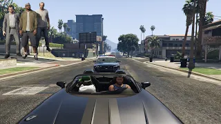 GTA V - Franklin and Lamar's Car Chase