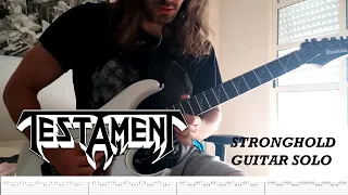 Testament - Stronghold (Guitar solo Tabs)