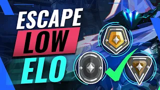 The ULTIMATE Guide To ESCAPING Low Elo (Gold/Silver/Bronze/Iron) - Valorant