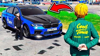 ШКОЛЬНИК ОТЛИЧНИК У ГРИШКИ BMW M5 ASCO - ЖИЗНЬ ПЕРЕКУПА В GTA 5 ⚡ГАРВИН