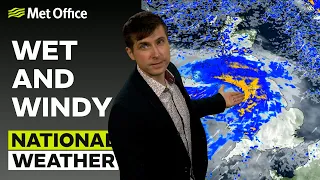 18/09/23 – Wet and windy – Evening Weather Forecast UK – Met Office Weather