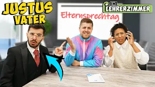 MEGA-STREIT BEIM ELTERNSPRECHTAG MIT JUSTUS VATER | Im Lehrerzimmer #20