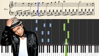 Bruno Mars - Count On Me - Easy Piano Tutorial