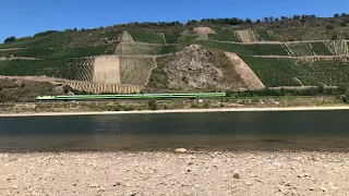 Niedrigwasser in Osterspai am Rhein - Christ Video