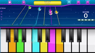 Play "One Love" by Bob Marley  | Play Along Keys | piano game alone