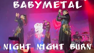 Babymetal Night Night Burn! live at at Razzmatazz, Barcelona, Spain 10/12/2023 (fancam)