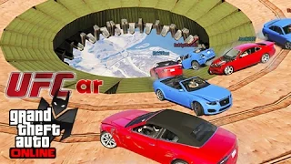 GTA V Online UFCar #37: FUNIL DE CARROS INSANO PARTE 02