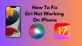 How To Fix Siri Not Working On iPhone (2023)
