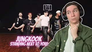 DANCER REACTS TO 정국 (Jung Kook) 'Standing Next to You' Dance Practice