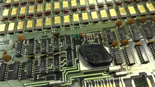 Inside a DEC PDP 11/34 computer from 1978 (PWJ26)