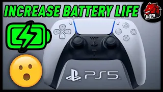 How To INCREASE & SAVE Battery Life On Your PS5 Controller!