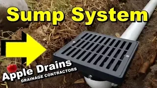 Back Yard Sump System, How to Install