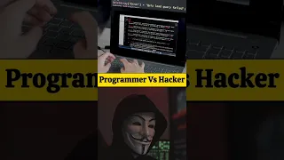 🔥 Programmer Vs Hacker ☝️ #youtubeshorts #techtips #shortsfeed #technology