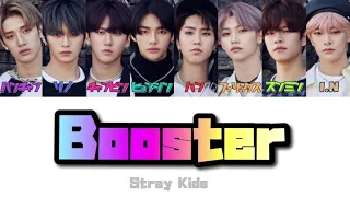 【日本語字幕／カナルビ】Boosterー Stray Kids 【歌詞】