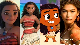 Evolution of Moana Movies &TV (2016-2024)