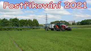 Postřikování 2021 - Farma Lukavice Písečná a.s